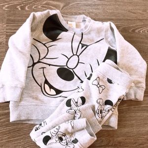 Mini mouse outfit sweatshirt and pants